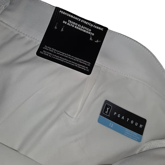 PGA TOUR Women's White Skort Size 12 MSRP $68 NEW - Picture 4 of 4